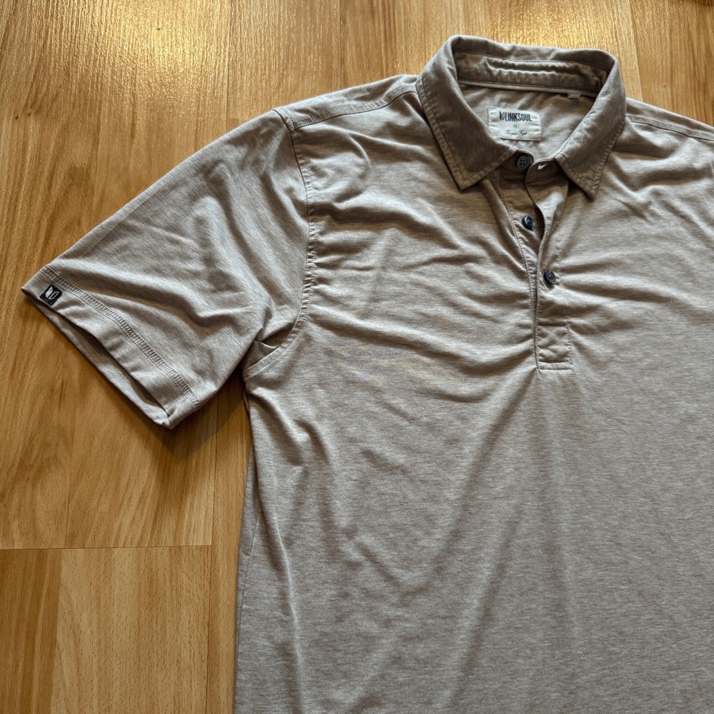Linksoul Lightweight Stretch Performance Polo Col… - image 2
